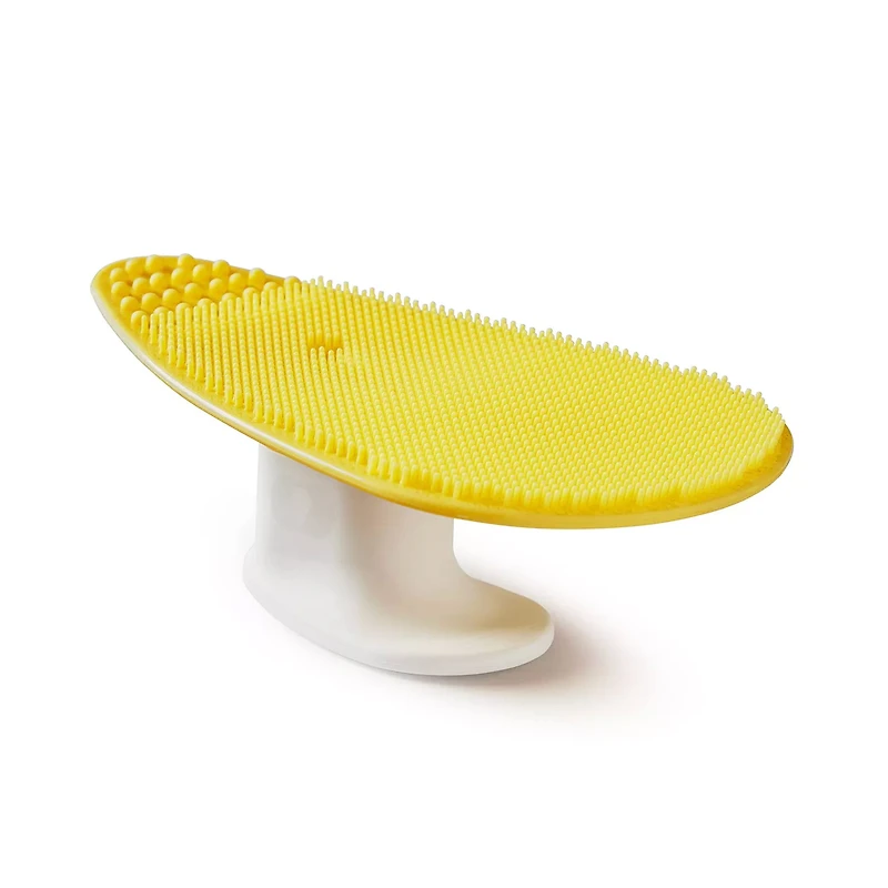 Squeeze & Scrub Silicone Brush with Soap Dispenser