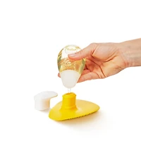 Brosse en Silicone avec Distributeur de Savon