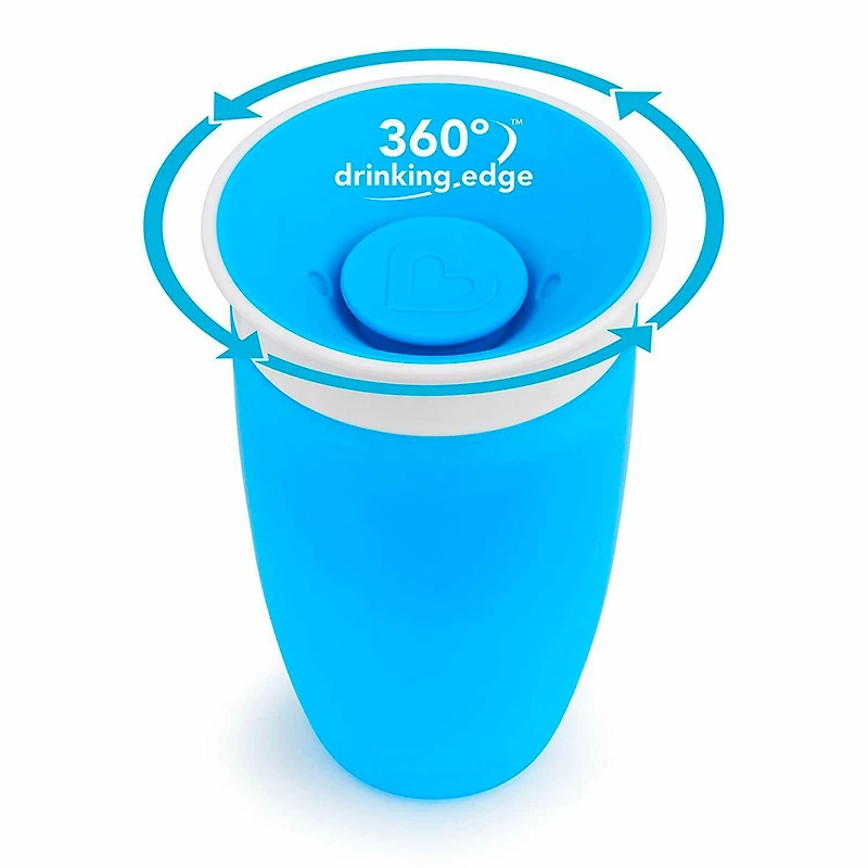 Tasse Miracle® 360° 10oz (2) - Bleu Vert
