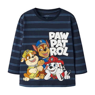 Tshirt Rayé Pat Patrouille 2-6ans