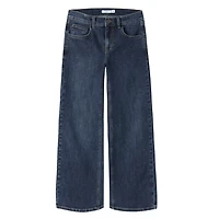 Jeans Évasé Rose 7-14ans