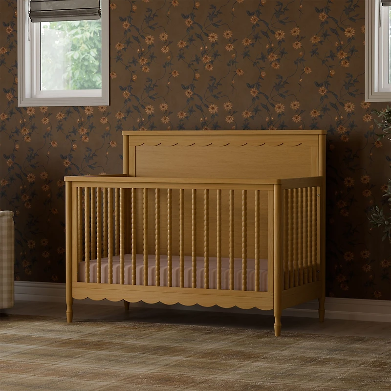 Ambrosia 4-in-1 Convertible Crib - Honey