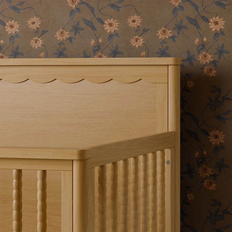 Ambrosia 4-in-1 Convertible Crib - Honey