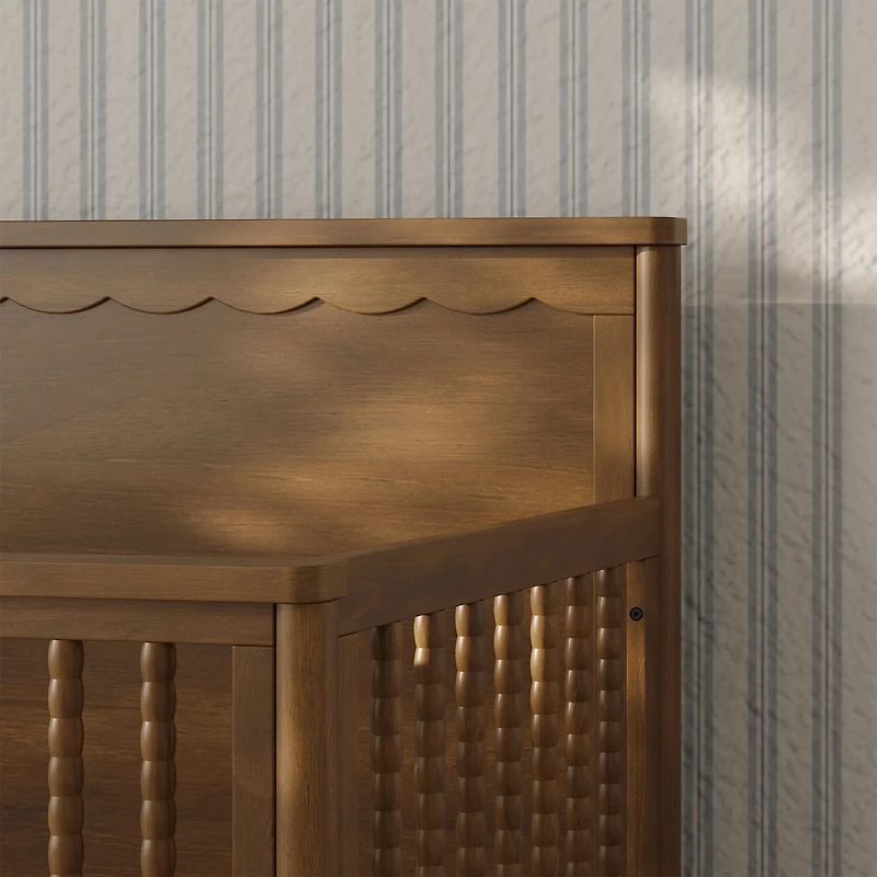 Ambrosia 4-in-1 Convertible Crib - Natural Walnut