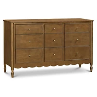 Commode 9 Tiroirs Ambrosia - Naturel Noyer