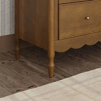 Commode 9 Tiroirs Ambrosia - Naturel Noyer