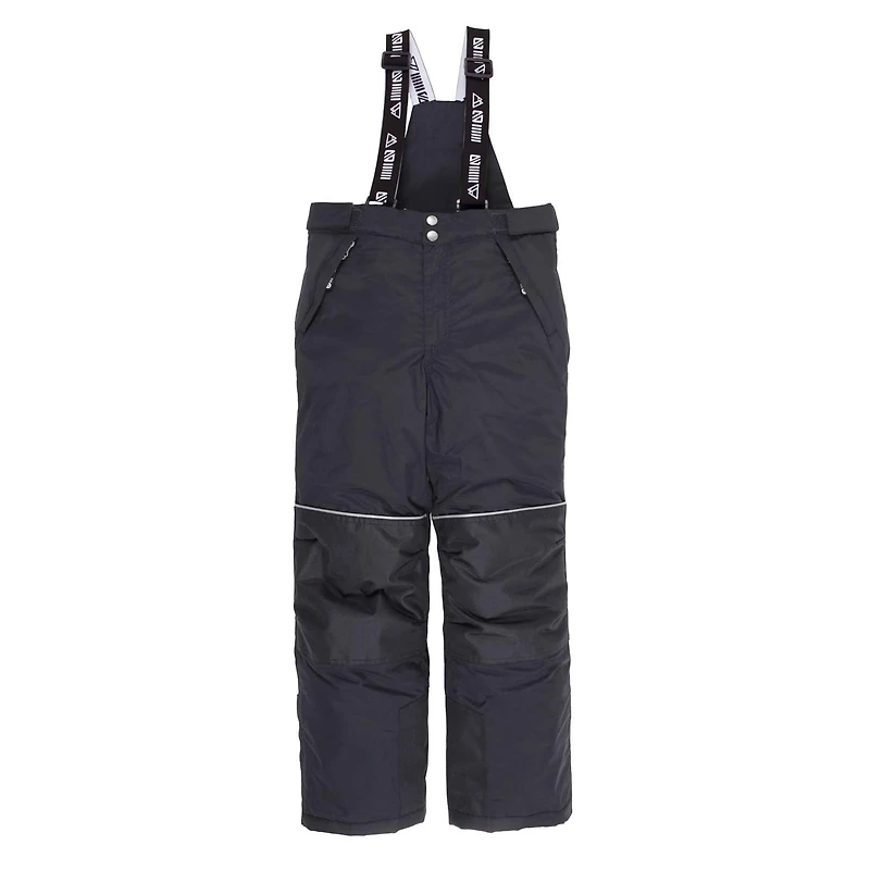 Solid Snow Bib Pants 7-14y