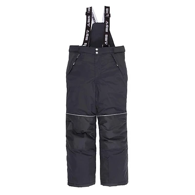 Solid Snow Bib Pants 7-14y