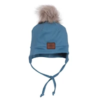 Solid Lined Beanie 12-24m