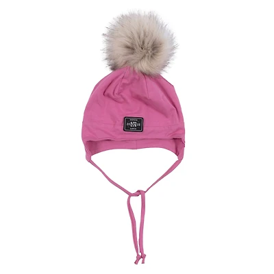 Pink Jersey Beanie 2-6