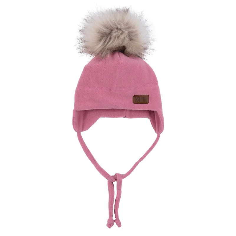 Solid Fleece Beanie 12-24m