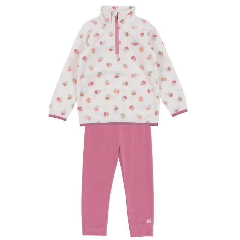 Ensemble Thermal Petites Fleurs 2-14ans