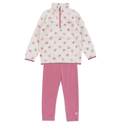 Ensemble Thermal Petites Fleurs 2-14ans