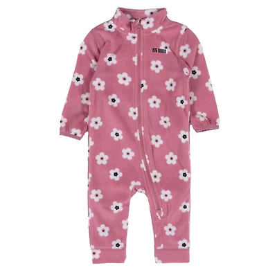 Une Pièce Polar Fleurs 6-24mois