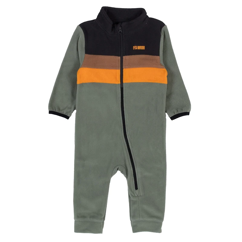 Une Pièce Polar Rayure 6-24mois