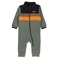 Une Pièce Polar Rayure 6-24mois