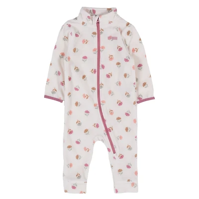 Une Pièce Polar Petites Fleurs 6-24mois