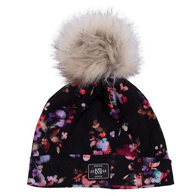 Black Jersey Beanie 7-14