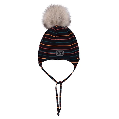 Tuque Doublée Rayée 12-24mois