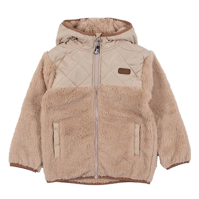 Veste Sherpa Beige 3-10ans