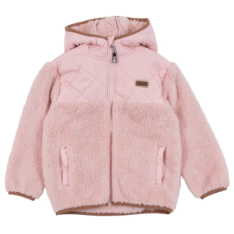 Veste Sherpa Rose 3-10ans