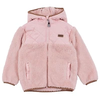 Veste Sherpa Rose 3-10ans