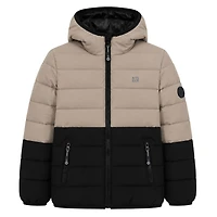 Manteau Matelassé Beige 2-14ans