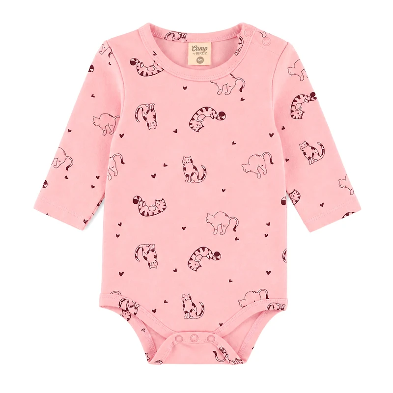Cats Bodysuits 3-24m