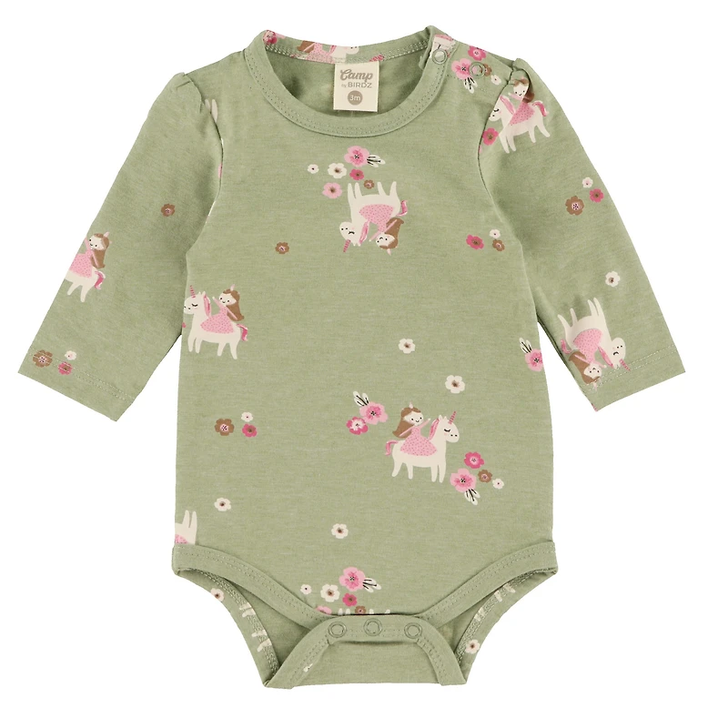 Unicorn Bodysuit 3-24m