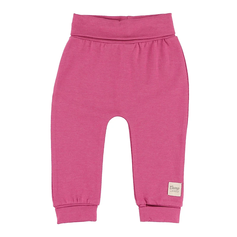 Burgundy Evolutive Pants 3-24m