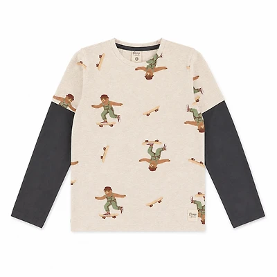 T-shirt Fooler Skateboard 2-8ans