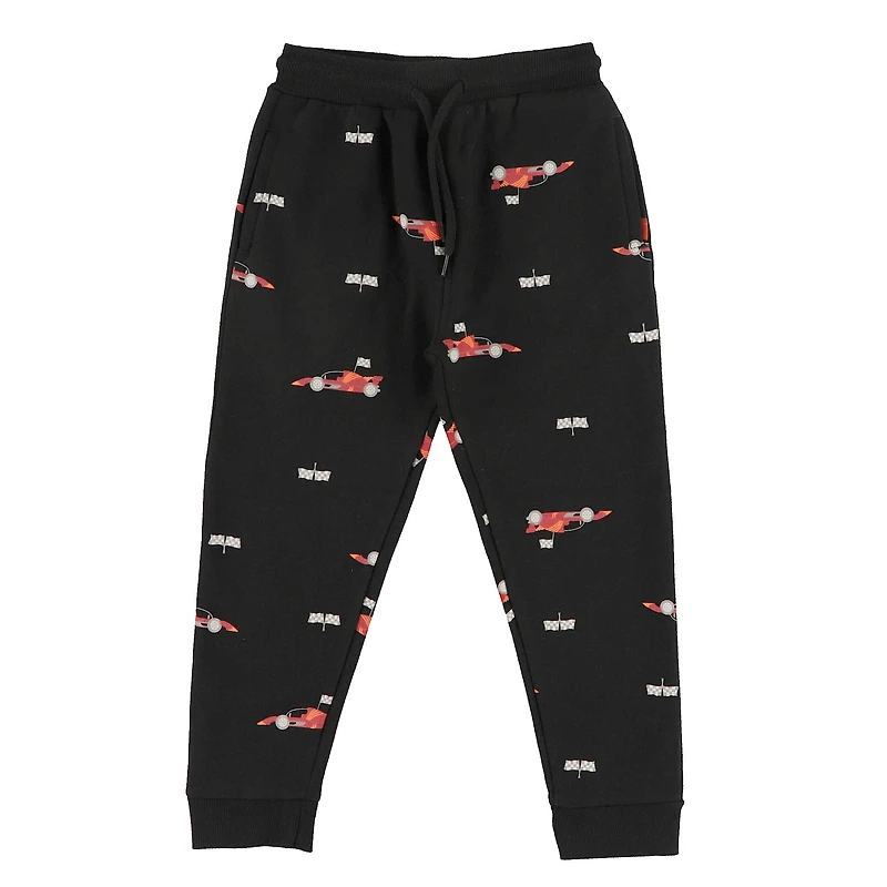 Pantalon Ouaté Autos Course 2-8ans