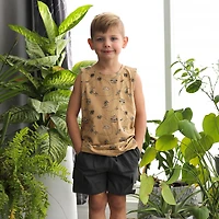 Short Cargo Charcoal 2-8ans