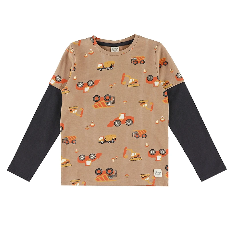 T-shirt Fooler Construction 2-8ans