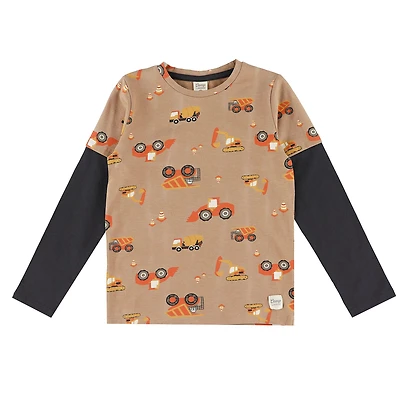 T-shirt Fooler Construction 2-8ans