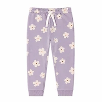 Lilac Flowers Sweatpants 2-8