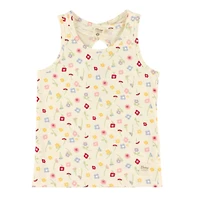 Flowers Tank Top 2-8y