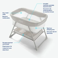 Graco DreamMore Bedside Bassinet - Willow