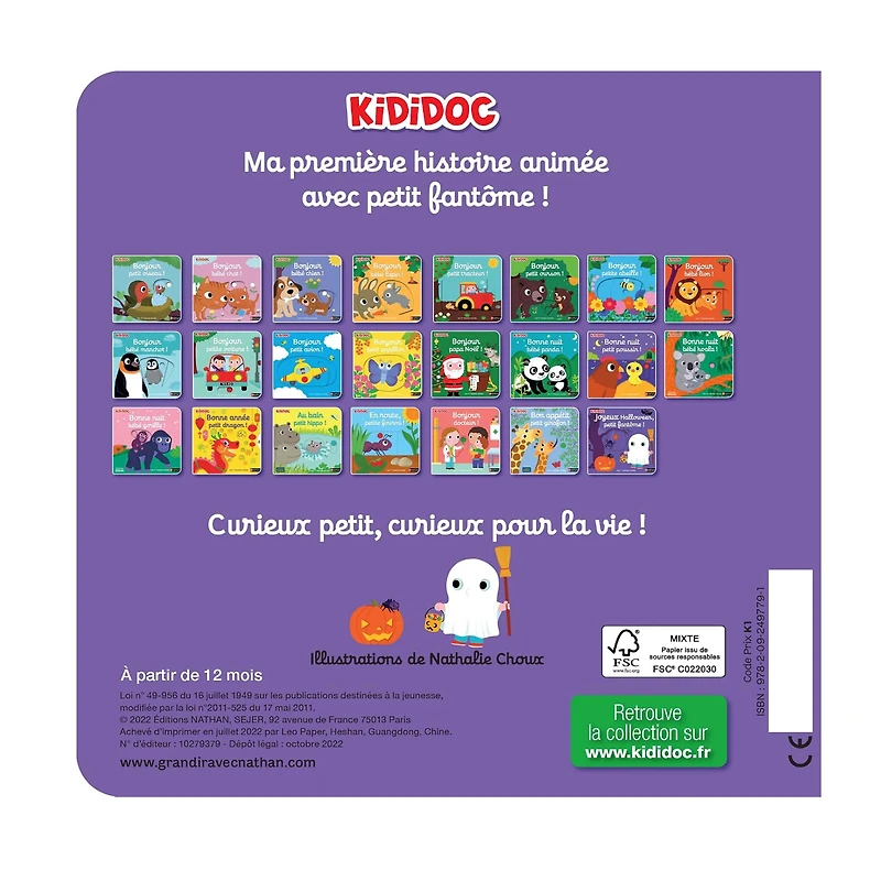 Joyeux Halloween, petit fantôme !
