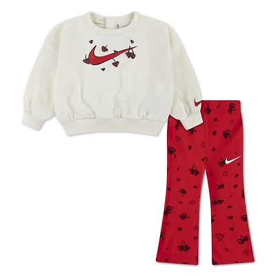 Ensemble Crew Legging 12-18mois