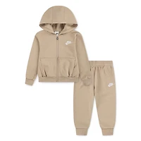 Ensemble Ouaté Zip Club 2-4T