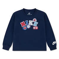 T-shirt Manches Longues Nike Graphique 2-4t