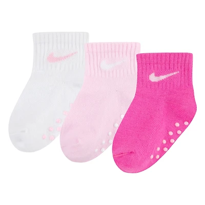 No Slip Socks (3) 6-12m