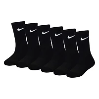 Nike Crew Socks 6pck 7e-10e