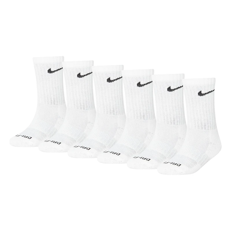 Bas Crew Nike Paquet de 6 Pointures 10e-3j