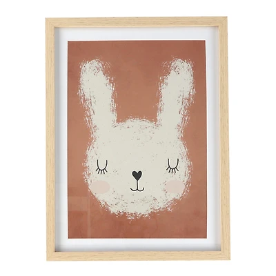 Frame White Bunny 30x40cm