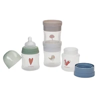Baby Bottle & Milk Storage Kit - Woodland