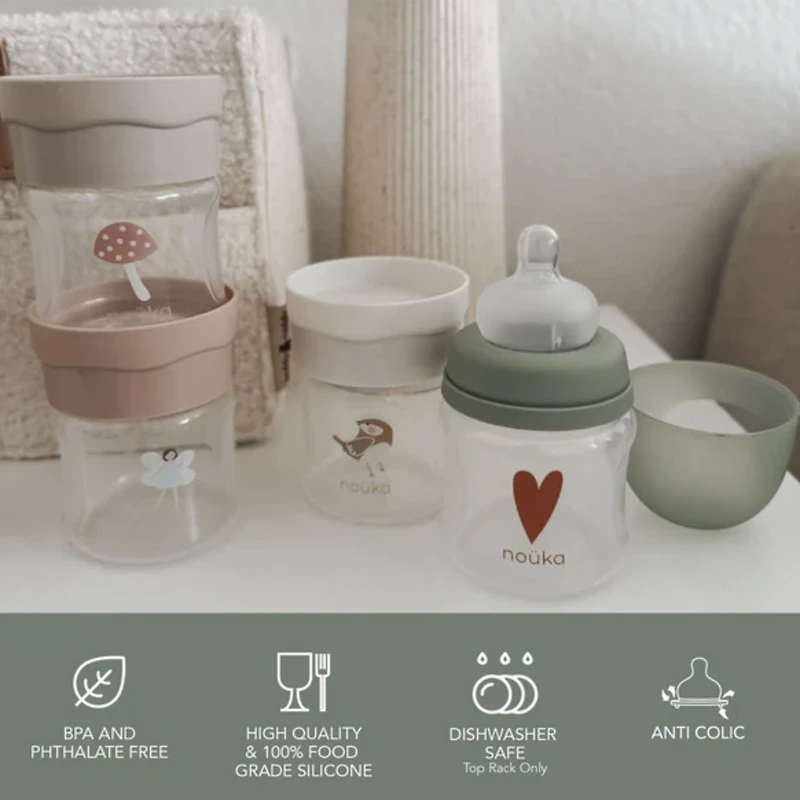 Baby Bottle & Milk Storage Kit - Woodland