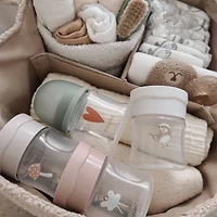 Baby Bottle & Milk Storage Kit - Woodland