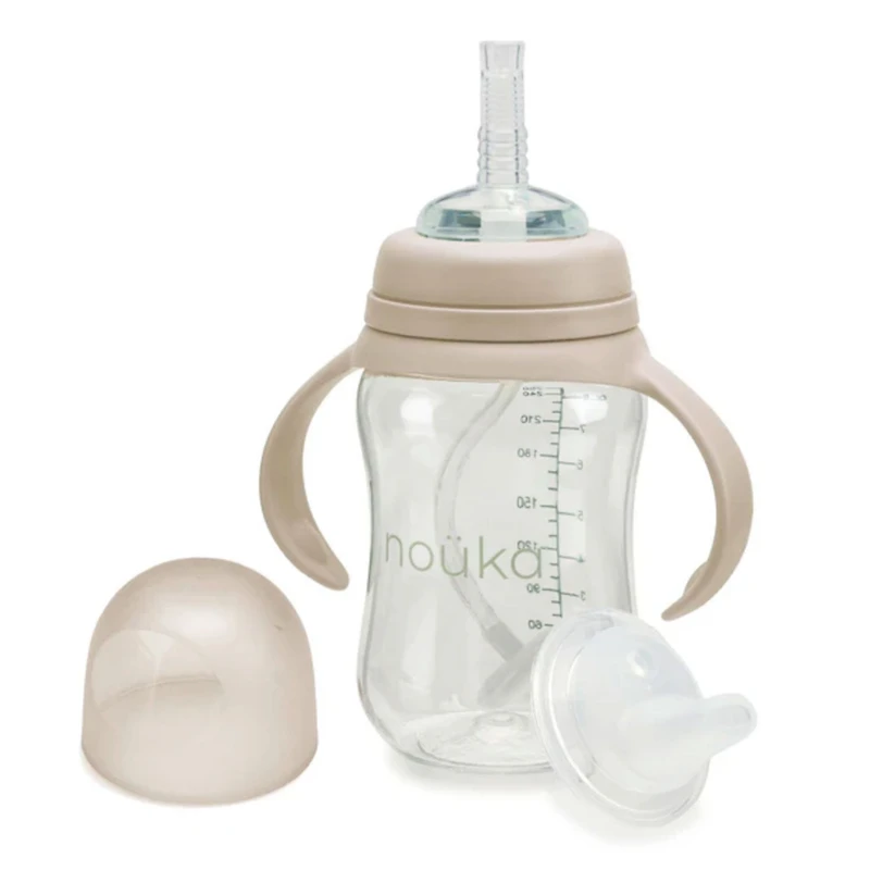 Transitional Sippy/Weighted Straw Cup - Soft Sand